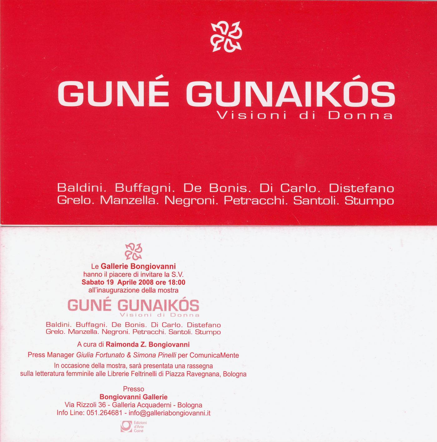 visioni di donna-galleria bongiovanni