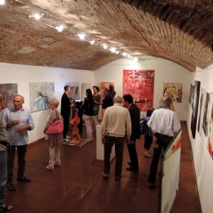 DOPPIO VERNISSAGE A CORTE ISOLANI (BOLOGNA)
