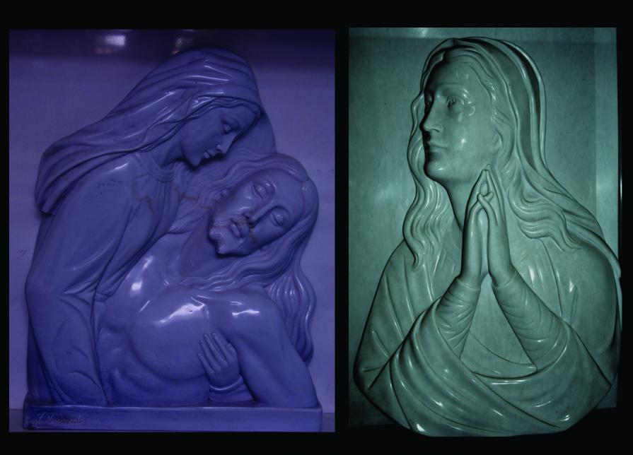 Pietà e Madonna