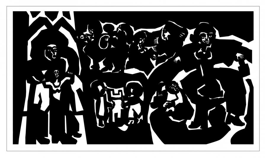 L 104 Reflected structure