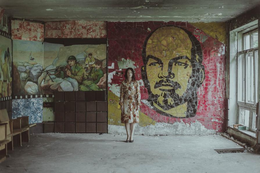 In the Ghost Skrunda Town