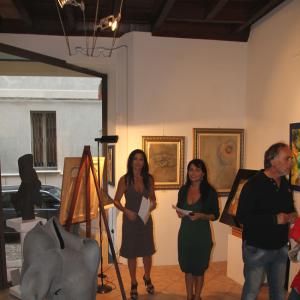 ABSTRACTA IN GALLERIA ARTEARTE.