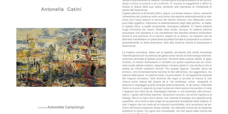 Territori interiori | Personale di Antonella Catini