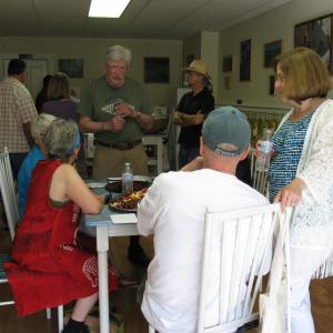 Dipinti di Carla Strozzieri sono in mostra a "Dai Vigneti," Quadri di Carla Strozzieri