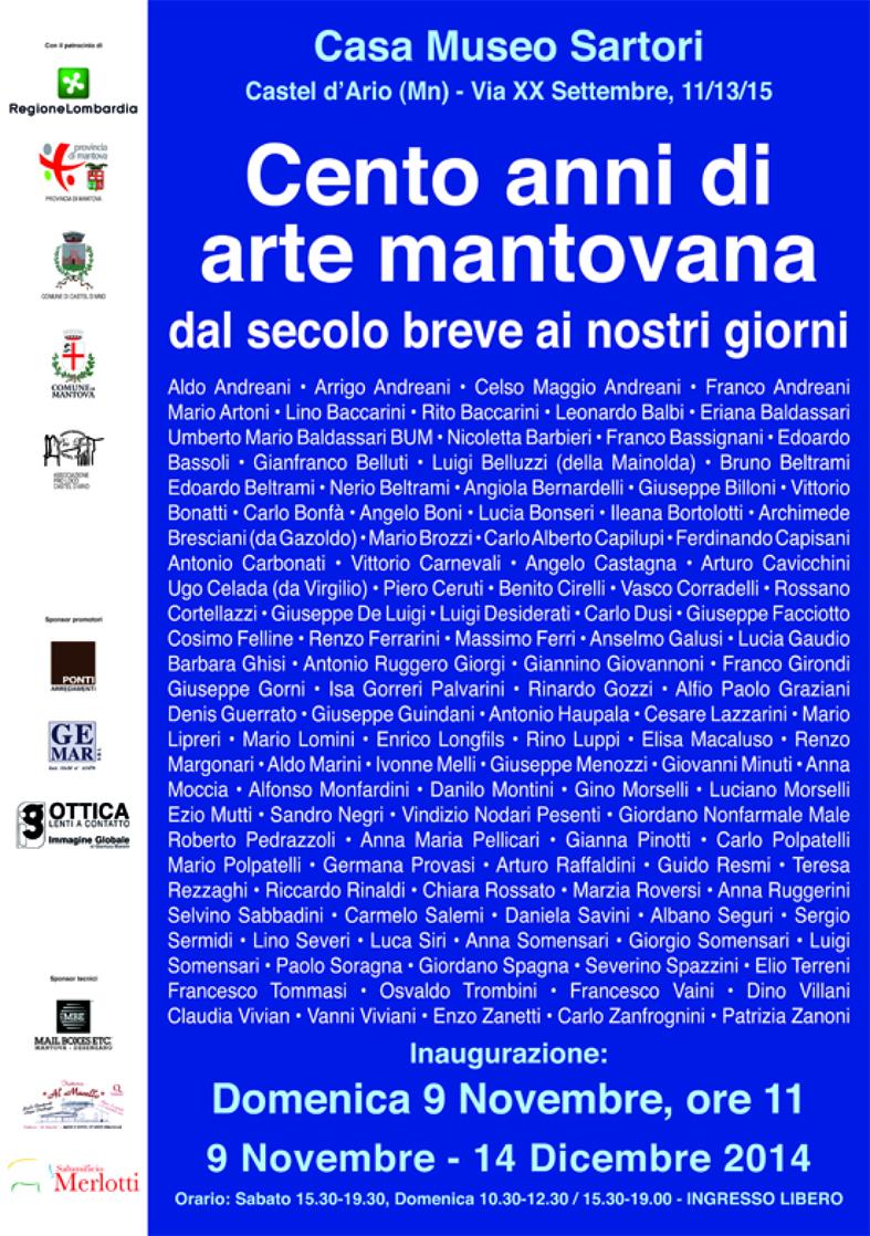 Cento Anni di Arte Mantovana - Dal secolo breve ai nostri giorni Cento Anni di Arte Mantovana - Dal secolo breve ai nostri giorni