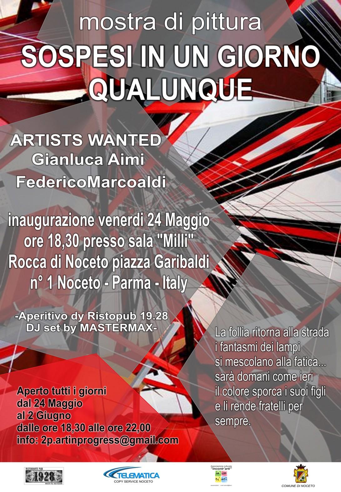 -SOSPESI IN UN GIORNO QUALUNQUE- -SOSPESI IN UN GIORNO QUALUNQUE-