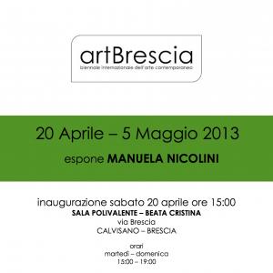 ARTEBRESCIA 2013: Contemporary art is calling! Brescia say: (r) – evolution 