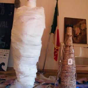 la performance di  Rosa Didonna“Viaggio di una Geisha e la ritrovata Sibilla”