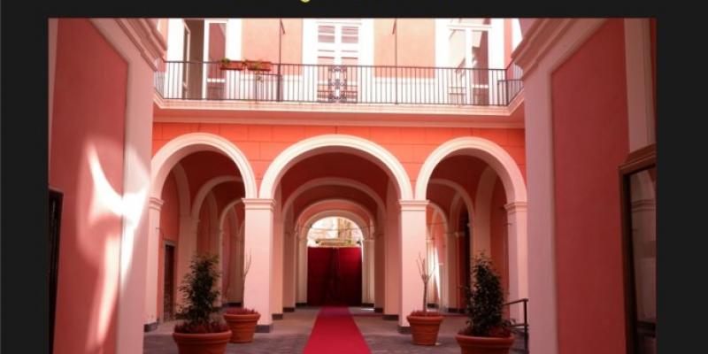 Palazzo Criscuolo a Torre Annunziata come location di questo evento che vede come espositori giovani artisti napoletani.