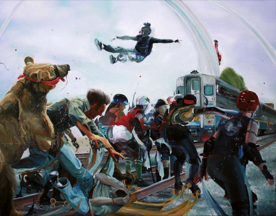 Would the Chase reveal itself beneath the dust and cause of the Crowd, it would be acknowledged as h