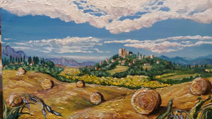 paesaggio Toscano 2 ( Val d'Orcia)