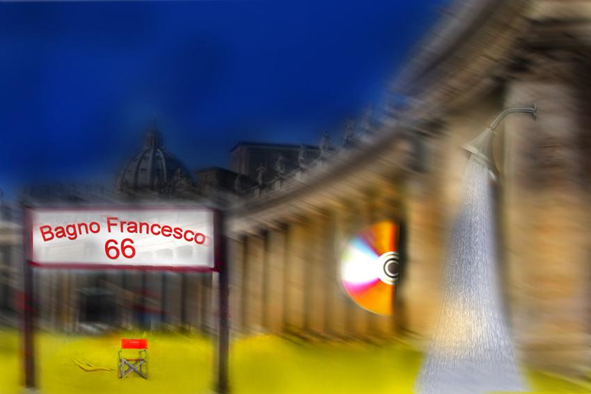 al tramonto al Bagno Francesco doccia per tutti gratis....si cambia musicaaaaaaaaaa.