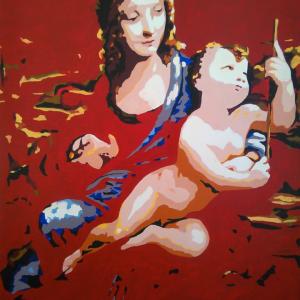 Madonna dei fusi Pop