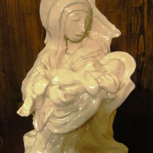 LA MADONNA CON IL SUO BAMBINO