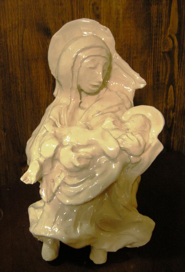 LA MADONNA CON IL SUO BAMBINO