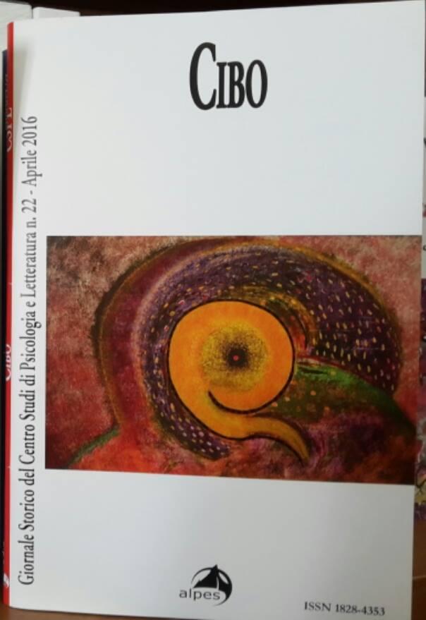 Copertina Rivista del Giornale de Centro Studi Psicologia e Letteratura, n.22 04/2016