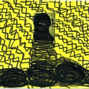 Blind Man's Buff, Installation - mixed media on paper