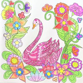 Come un cigno tra mille fiori... la tua grazia risplende nel giardino della vita...