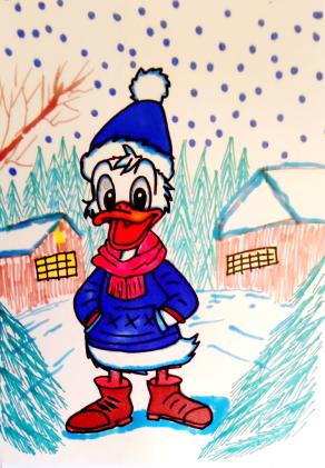 L'inverno di Paperino: una lotta congelata contro il destino !!!