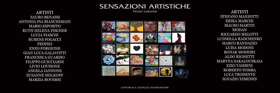 Show Artistic Sensations and third volume. Giorgio Mondadori presentation by Francesca Bogliolo