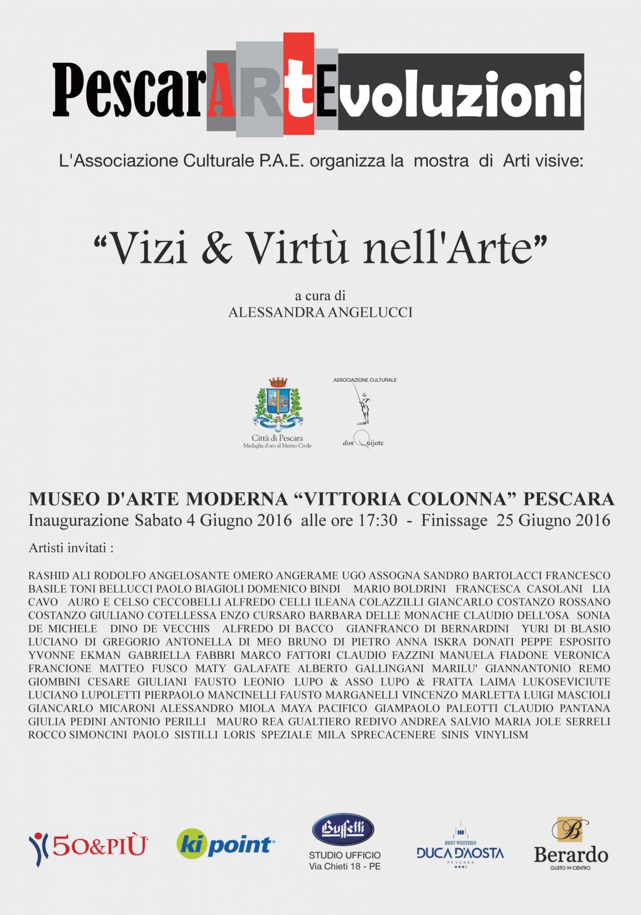 VIZI & VIRTU' NELL'ARTE