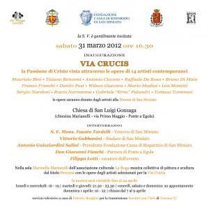 Via Crucis - la Passione di Cristo vista attraverso le opere di 14 artisti contemporanei Via Crucis - la Passione di Cristo vista attraverso le opere di 14 artisti contemporanei