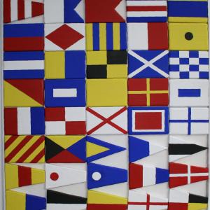 MAD AL CIRCEO Alessandro D’Ambrosio Art exhibition, “Le Bandiere Navali”