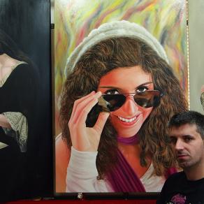 Works "Oil on Canvas"