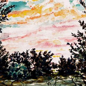 Sunset in Posta Santa Croce