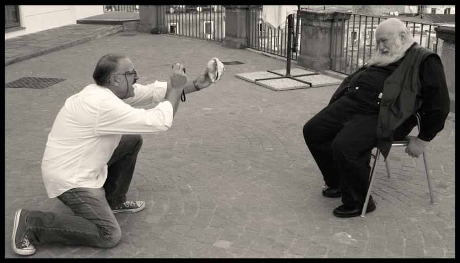  Augusto De Luca / ritrae Hermann Nitsch.