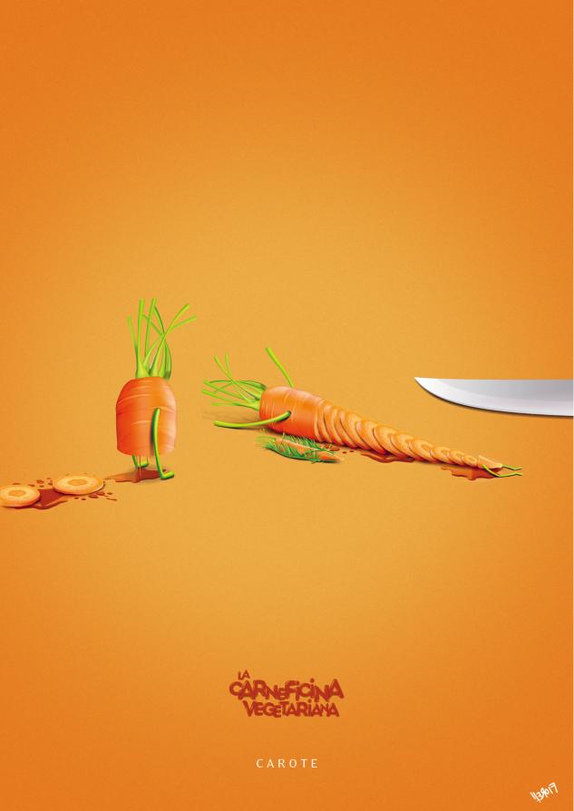 LA CARNEFICINA VEGETARIANA - CAROTE