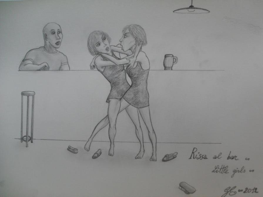 Rissa al bar - Little girls
