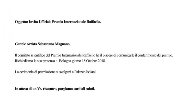 PREMIO INTERNAZIONALE RAFFAELLO
