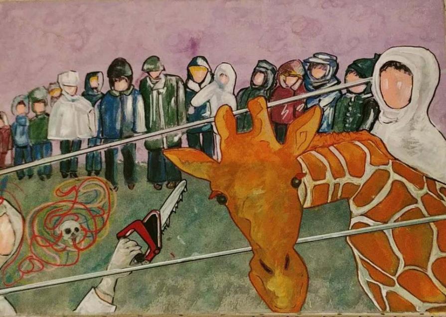 MARIUS LA BABY GIRAFFA MARIUS LA BABY GIRAFFA