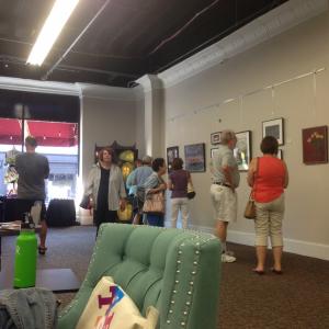 Carla Strozzieri partecipa nel gruppo "Artworks Collective" mostra d'arte presso Ambler, PA.