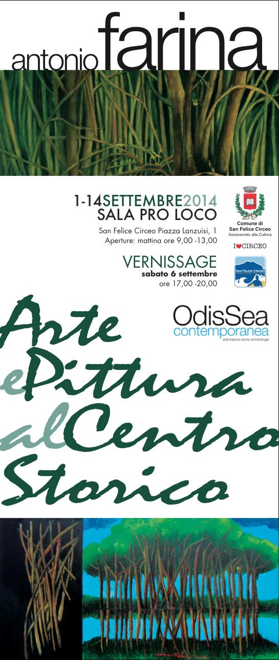 OdisSea Contemporanea Arte e Pittura al Centro Storico – Antonio Farina Solo exhibition