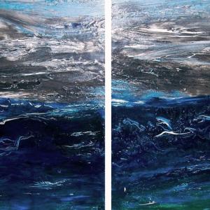 Lisa Beneventi. Rêveries in viola e blu