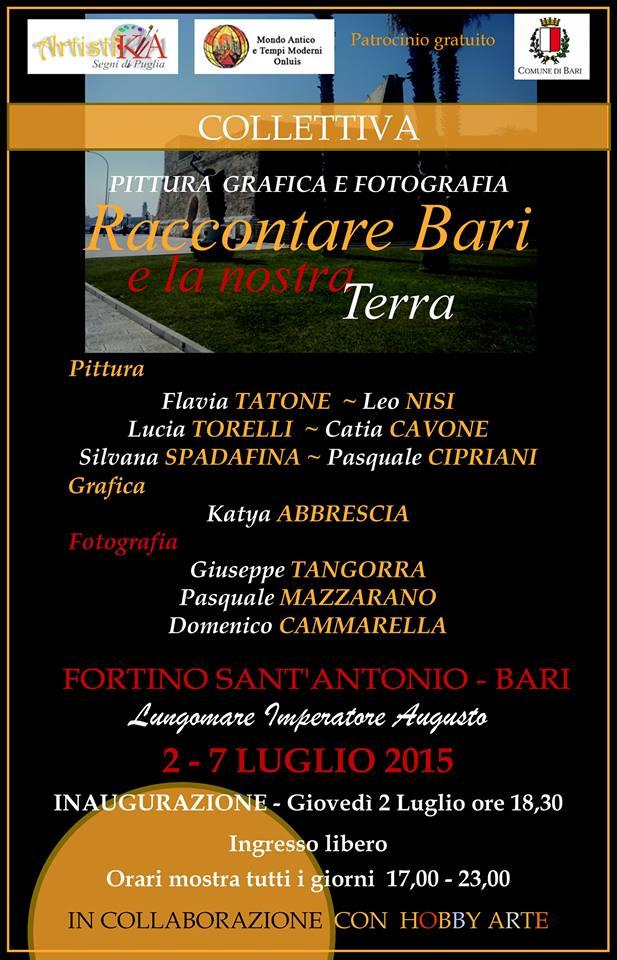 Raccontare Bari e la nostra Terra Raccontare Bari e la nostra Terra