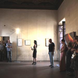 LE FOTO DELL'INAUGURAZIONE di ABSTRACTA A SABBIONETA (MN)