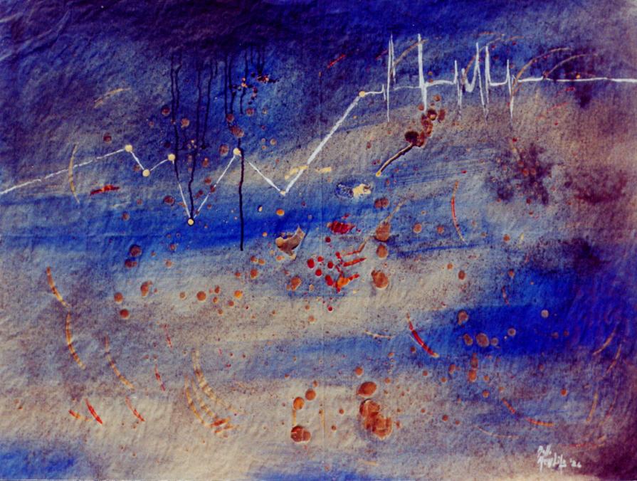 particelle sonore vaganti nell'universo