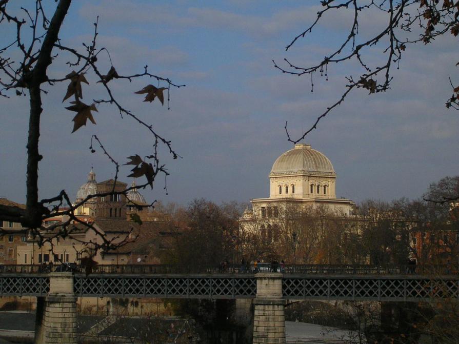 ROMA - SINAGOGA SUL TEVERE