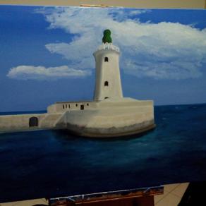 Faro del porto di La valletta 