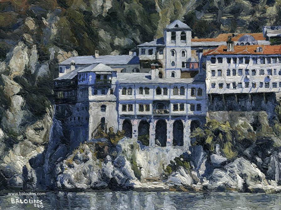 57. Grigoriou Monastery Mount Athos