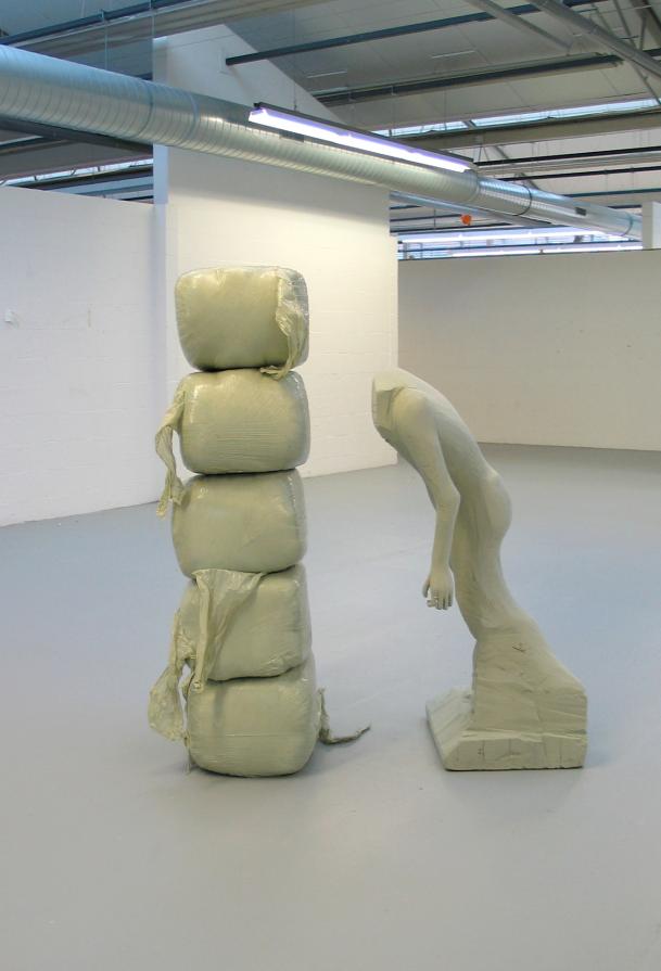 Endemic (dutch: Endemisch) - Sculpture (pur and straw)