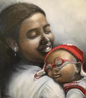 " L' Amore ad occhi chiusi " Dedicato  a tutte le Donne.