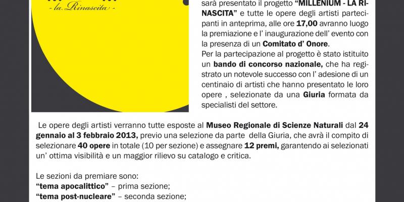 Progetto MilleniuM - La Rinascita