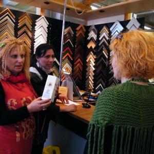 ROSA DIDONNA Mix media Workshop - englannin ja italiankielinen paja  a Taidemuseo ad Oulu in Finlandia project by Vincenza Rubini