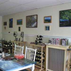 Dipinti di Carla Strozzieri sono in mostra a "Dai Vigneti," Quadri di Carla Strozzieri