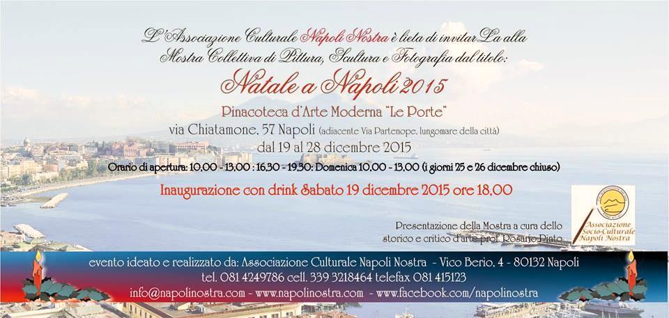 Maristella Angels participated in the Artistic Collective "Christmas in Naples 2015"