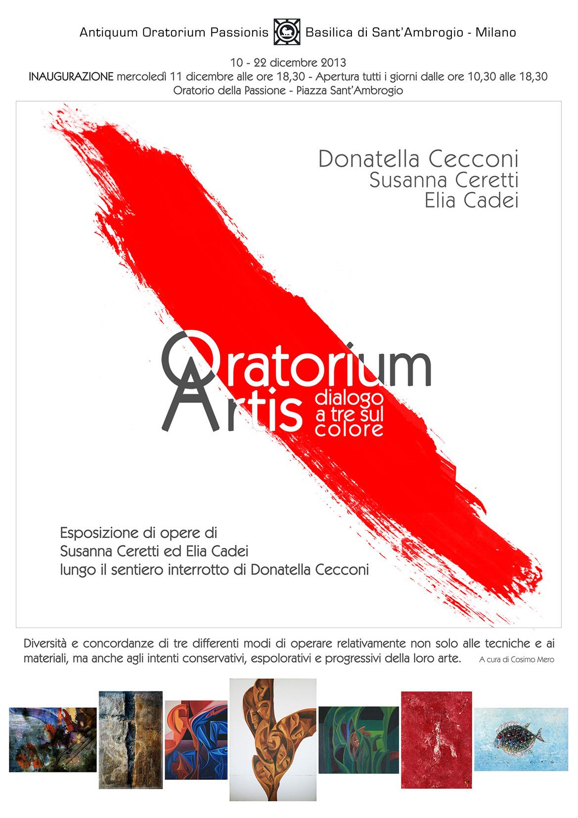 Oratorium Artis - dialogo a 3 sul colore